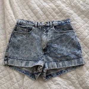 American Apparel High Waist Shorts